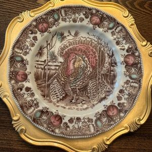 Johnson Brothers His Majesty dinner plate